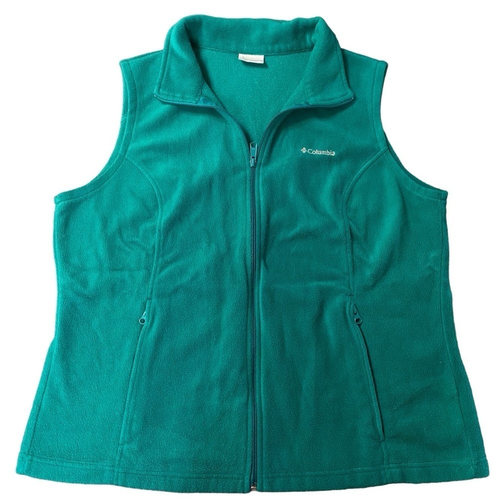 Columbia Teal Fleece Vest